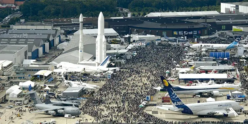 paris le bourget exhibition centre drone