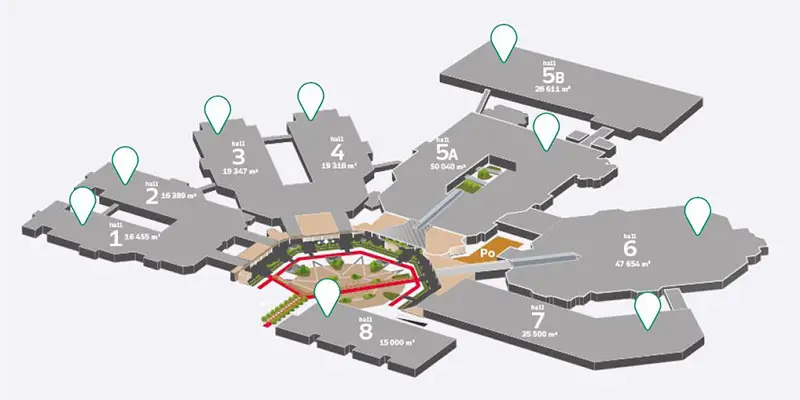 paris nord villepinte plan