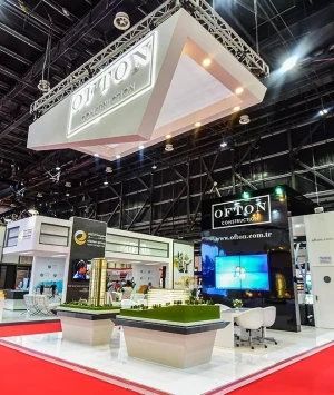 Gulfood Dubai 3 fuarlar için stand tasarım