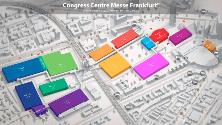 frankfurt messe fuar merkezi - 1