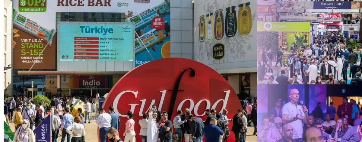 gulfood dubai fuarında gıda ve içecek sektörüne yönelik uluslararası organizasyon alanı