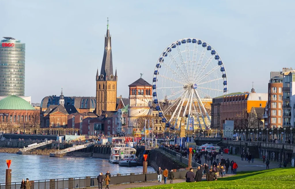 düsseldorf gezilecek yerler