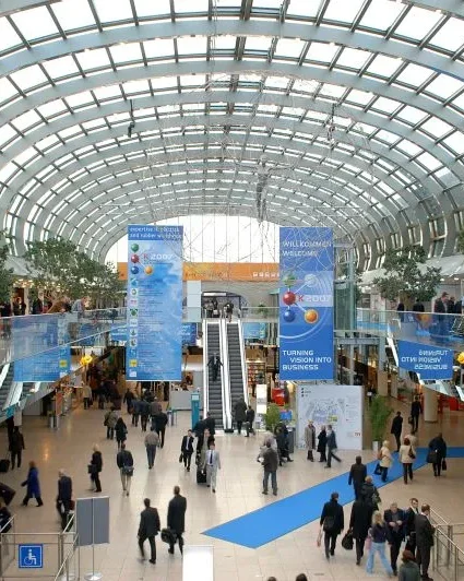 messe düsseldorf fairground germany