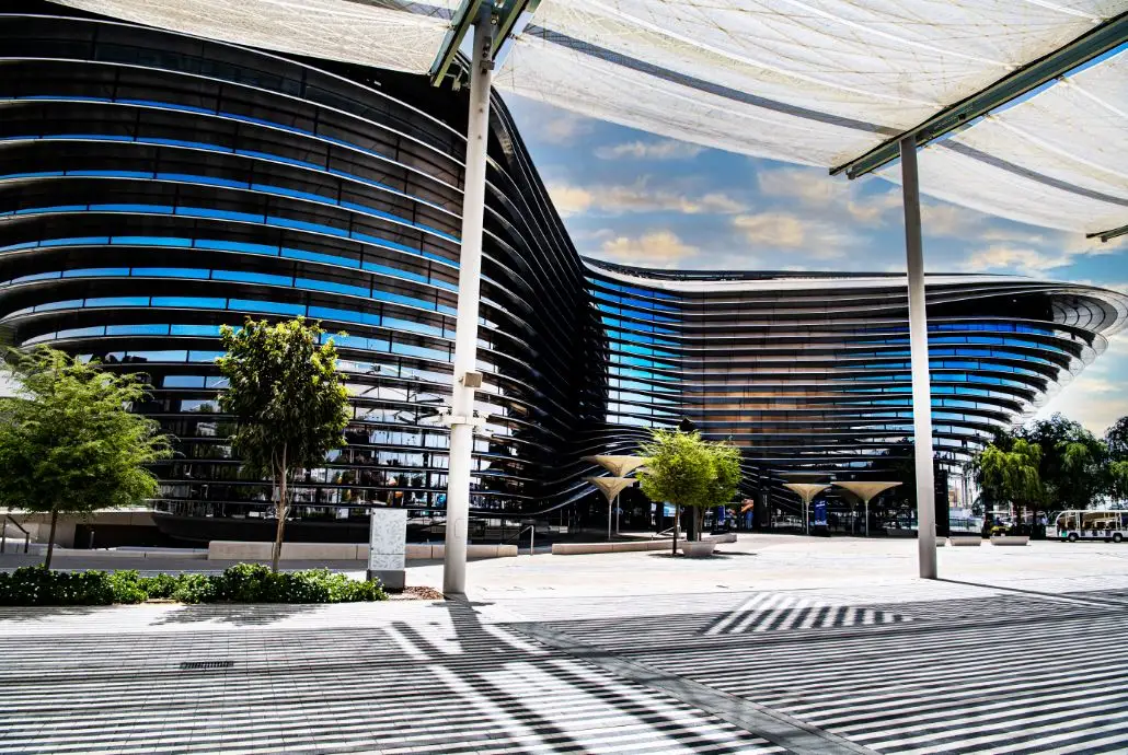 Expo City Dubai Exhibition Centre modern fuar merkezi