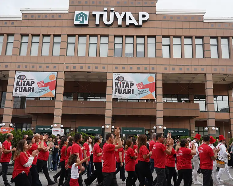 TÜYAP uluslararası fuar alanı girişi